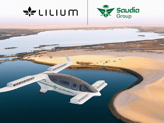 Saudia Group signs sales agreement with Lilium for up to 100 eVTOL Jets