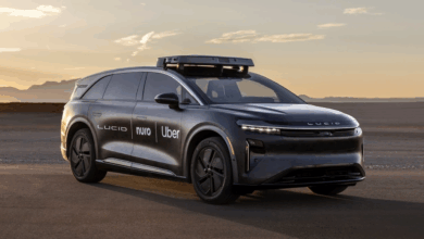 Lucid Nuro, and Uber Robotaxi
